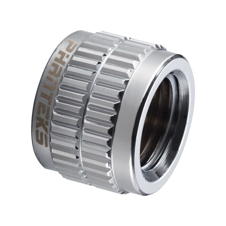 PHANTEKS Glacier Adapter gerade G1/4 Zoll IG auf G1/4 Zoll IG, chrome silber image number 0