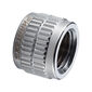 PHANTEKS Glacier Adapter gerade G1/4 Zoll IG auf G1/4 Zoll IG, chrome silber
