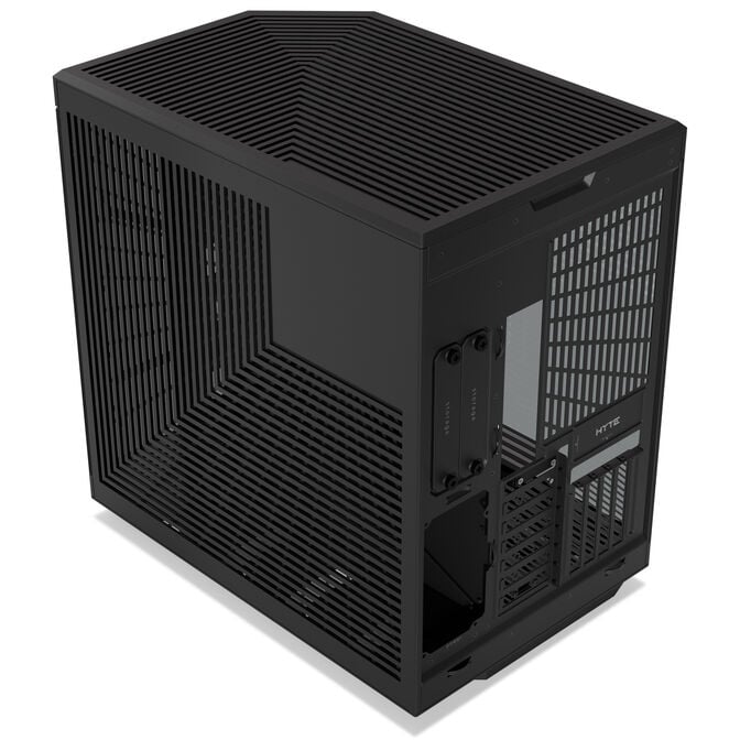 Hyte Y70 Touch Infinite PC Case, Mid Tower - Pitch Black + FP12 3-Pack & NP50 image number 6