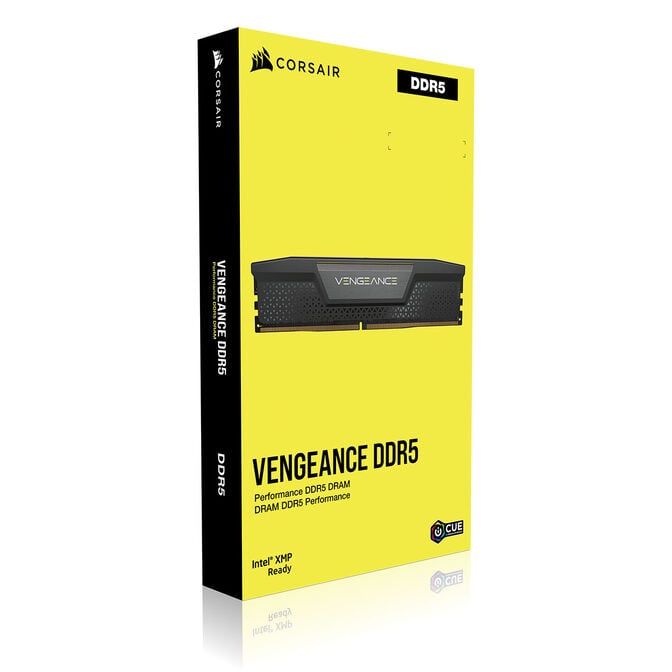 Corsair Vengeance DDR5-5200 RAM, CL38, XMP - 192 GB Quad-Kit, schwarz image number 7
