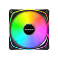Montech RX120 PRO PWM Reverse L&uuml;fter, ARGB - 3er-Pack, 120mm, schwarz image number null