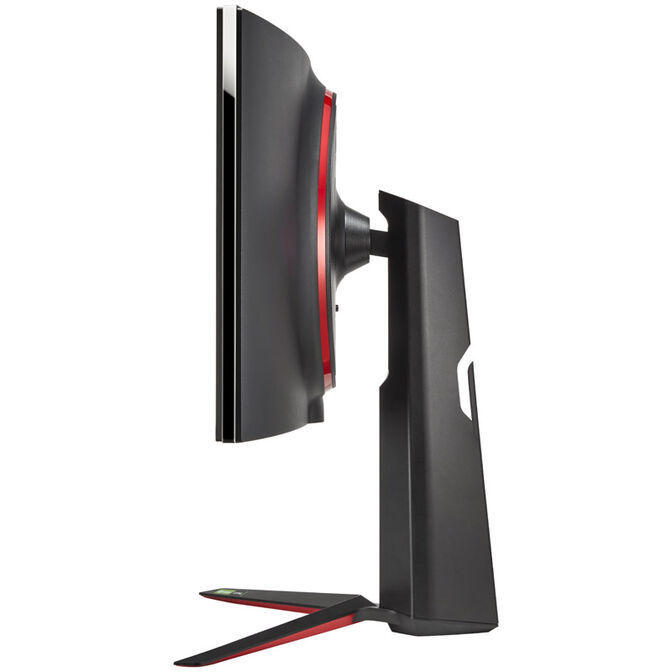 LG UltraGear 34GN850P-B, 34 inch Curved Gaming Monitor, 144 Hz, IPS, G-SYNC Compatible image number 4