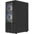 Aerocool Quantum Mesh v3 Mid Tower, RGB, Tempered Glass - Black image number null