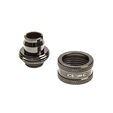 XSPC fitting straight G1/4 inch female thread to 16/11mm - V2, chrome black image number null