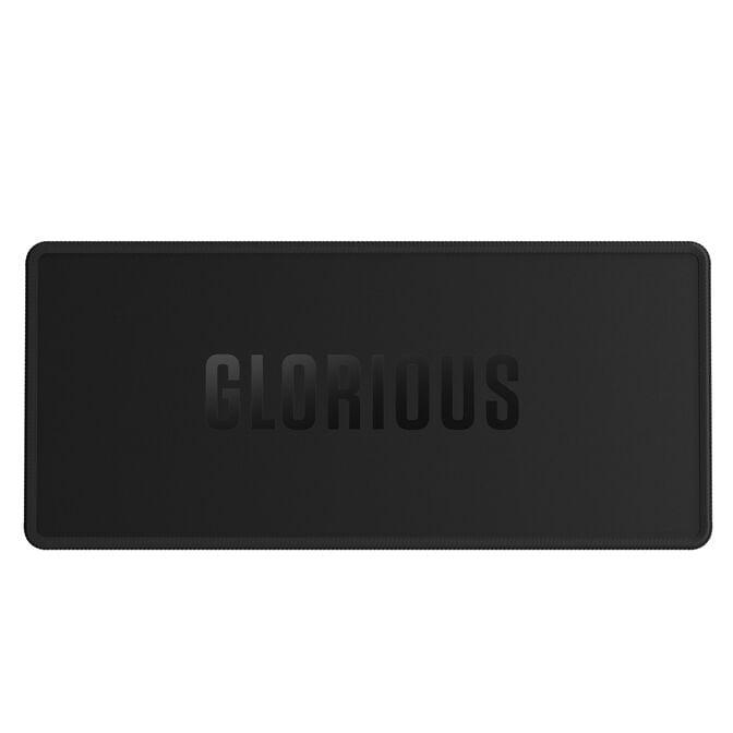 Glorious Keyboard Mat, Stitched &ndash; 75%, Black image number 1