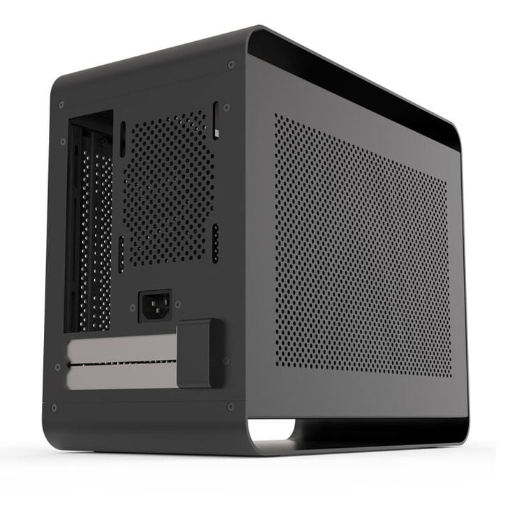Streacom DA2 V2 Mini-ITX Gehäuse - schwarz image number 2