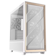 Antec Flux PC Case, Mid Tower, E-ATX, Tempered Glass &ndash; white image number null