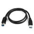 AXAGON EE35-XA3 external 3.5" enclosure, USB 3.0, SATA II, aluminium - black image number null
