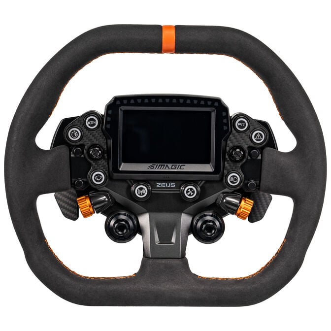 Simagic ZS-310CS Alcantara Steering Wheel, without Hub image number 1