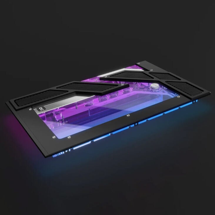 Alphacool Apex Distro Plate Y60, D5 Apex - Acryl image number 3