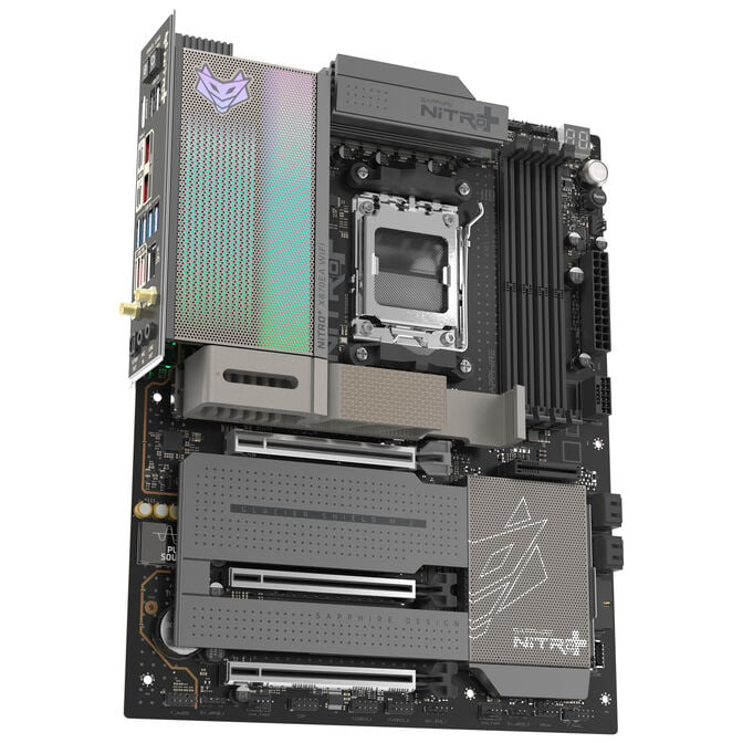 Sapphire Nitro+ X870EA WiFi7 Mainboard, AMD X870E, Sockel AM5, DDR5 image number 3