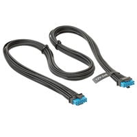 Seasonic 12V-2x6 Adapter Cable, ATX 3.0, PCIe 5.0 - black, blue