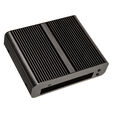 Akasa Euler S Fanless Thin-Mini-ITX Case, OEM - black image number null
