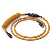 Glorious Coiled Cable Glorious Gold, USB-C to USB-A - 1,37m, gold