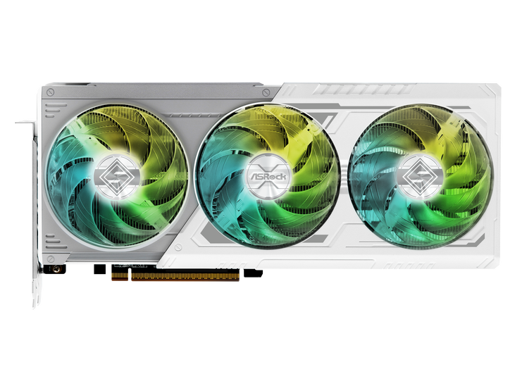 ASrock Radeon RX 9070 XT Steel Legend Grafikkarte, 16384 MB GDDR6 image number 3