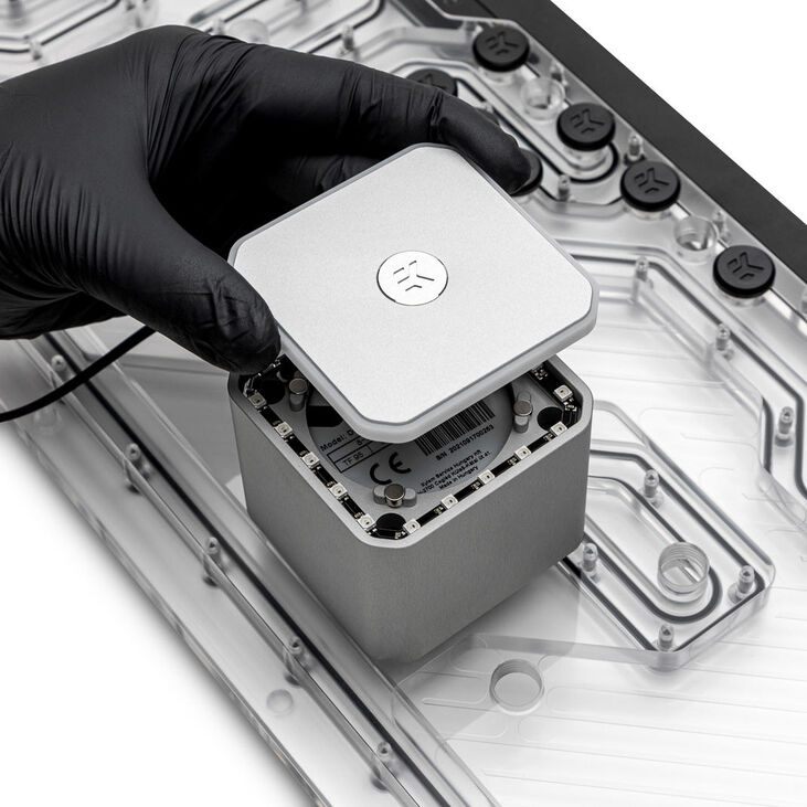 EK Water Blocks EK-Quantum Convection D5 D-RGB - Silver image number 4