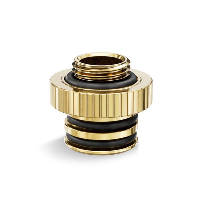 EK Water Blocks EK-Quantum Torque Push-In Adapter M 7 - gold image number 1