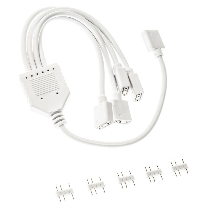 Kolink ARGB 1-4 splitter cable - 30cm, white image number 1