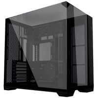 Lian Li O11 Vision Compact PC Case, Mid Tower, E-ATX, Tempered Glass - Black