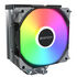 Montech NX400 Black CPU Cooler, ARGB - 120mm, black image number null