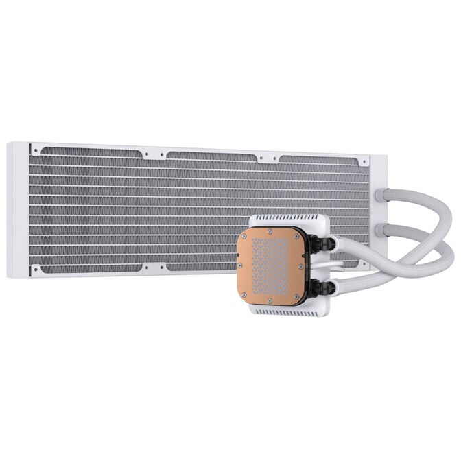 CORSAIR NAUTILUS II 360 RS LCD AiO Water Cooling, 3.5-Inch LCD, FlowDrive 2S, RS II Fans - 360mm, White image number 4