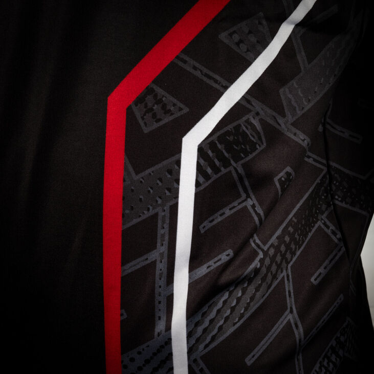 Polesetter ONE Simracing Shirt - Größe S, rot image number 2