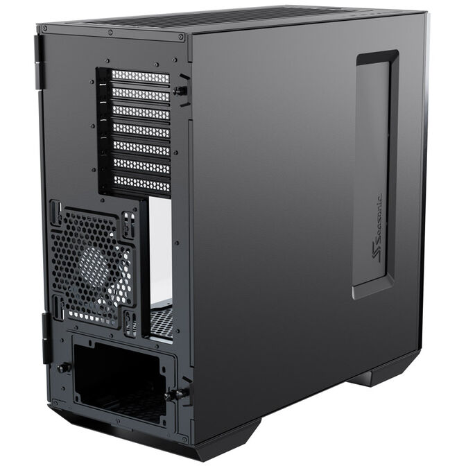 Seasonic SYNCRO Q704 PC Case, Mid Tower + SYNCRO DGC-750 Gold Power Supply - black image number 3