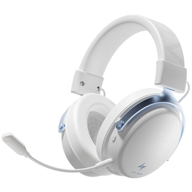 ATK Neptune N9 Ultra Gaming-Headset, kabellos, 7.1 - wei&szlig;/blau image number 0