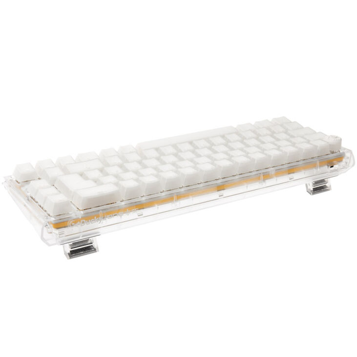 Ducky One 3 Aura White SF Gaming Tastatur, RGB LED - MX-Blue image number 2