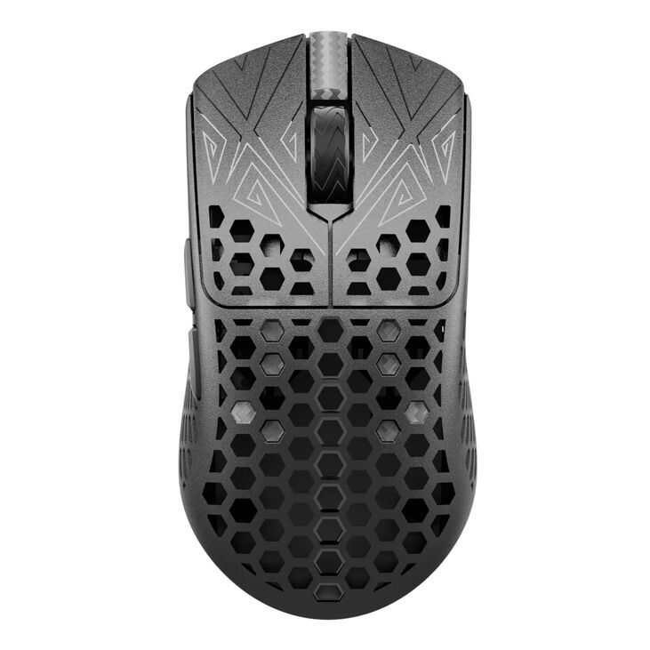 Vancer Akitsu Carbon Fiber Gaming Maus, wireless - schwarz image number 1