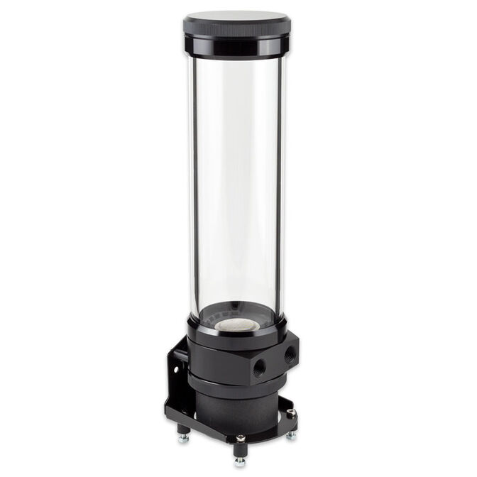aqua computer ULTITUBE D5 200 reservoir with D5 PWM pump image number 2