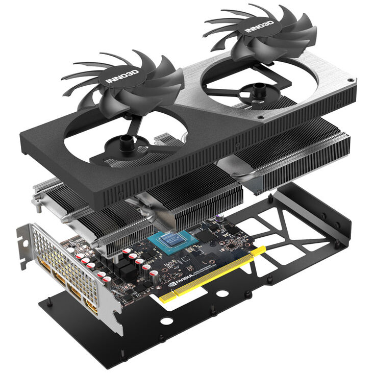 INNO3D GeForce RTX 4060 Ti 16GB Twin X2 OC, 16384 MB GDDR6 image number 9