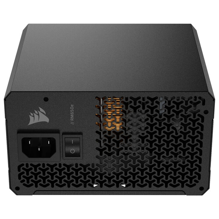 Corsair RMe Series RM650e 80 PLUS Gold power supply, modular, ATX 3.1, PCIe 5.1 - 650 watts, black image number 4
