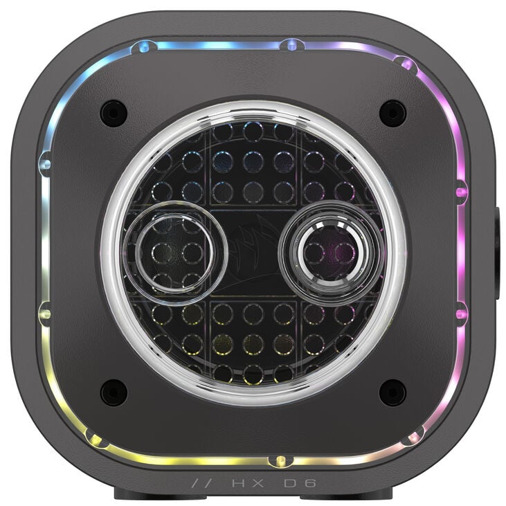 Corsair iCUE Link XD6 RGB Elite LCD Pump Reservoir Combo - black image number 6