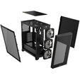 Corsair 3000D Airflow RGB, PC-Geh&auml;use, Midi-Tower, ATX, Tempered Glass - schwarz image number null