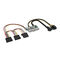 Akasa Compact Power 200 Adapter, 24-Pin ATX, 4-Pin Power DIN - 200 Watt