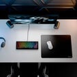 Glorious GMP 2 Gaming Mousepad Stitched, rubberised - 460 x 355mm, black image number null