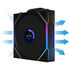 Lian Li UNI FAN TL Wireless LCD Lüfter, ARGB, PWM, 3er-Pack inkl. Controller - 120 mm, schwarz image number null