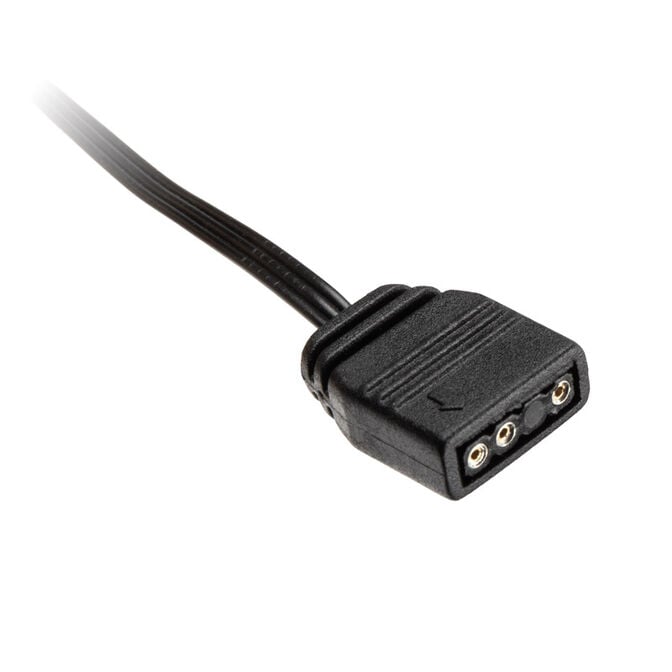 XSPC ARGB LED Stop Plug, G1/4, 5V 3Pin - chrome image number 3