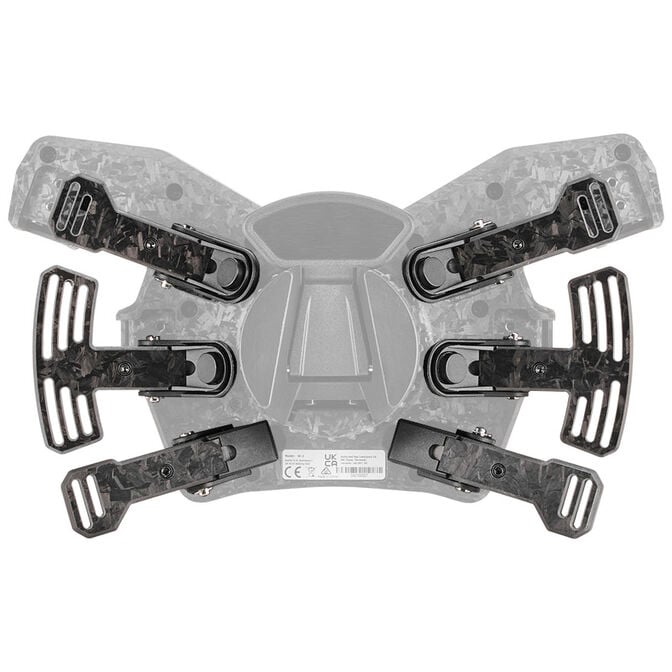 Asetek SimSports Carbonwippen-Kit - schwarz image number 2
