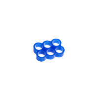 E22 6-Slot Stealth Cable Comb - blue