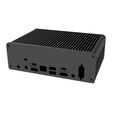 Akasa Newton CWS Intel NUC-Geh&auml;use, passive K&uuml;hlung - schwarz image number null