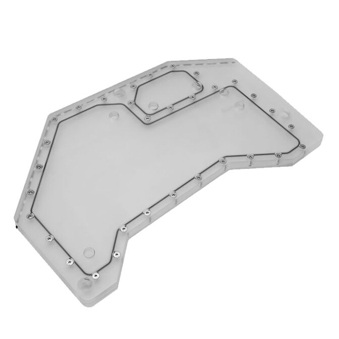 Barrow Distroplate Jonsbo MOD-5, ARGB - Acryl image number 0