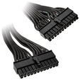 SilverStone 24 Pin ATX zu 24 Pin Kabel 350mm - schwarz image number null