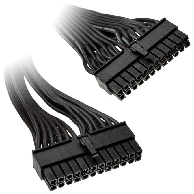 SilverStone 24 Pin ATX zu 24 Pin Kabel 350mm - schwarz image number 0