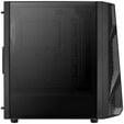 Aerocool AirHawk Duo Midi-Tower, Tempered Glass - schwarz image number null