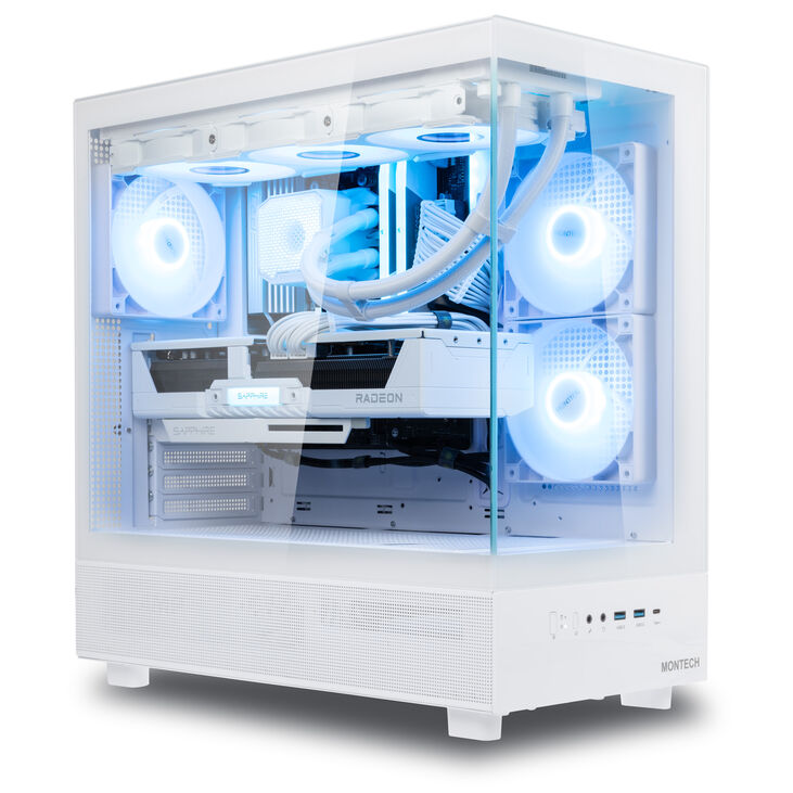 Gaming PC Icebreaker, AMD Ryzen 5 9600X, RX 9070XT - Pre-built PC image number 0