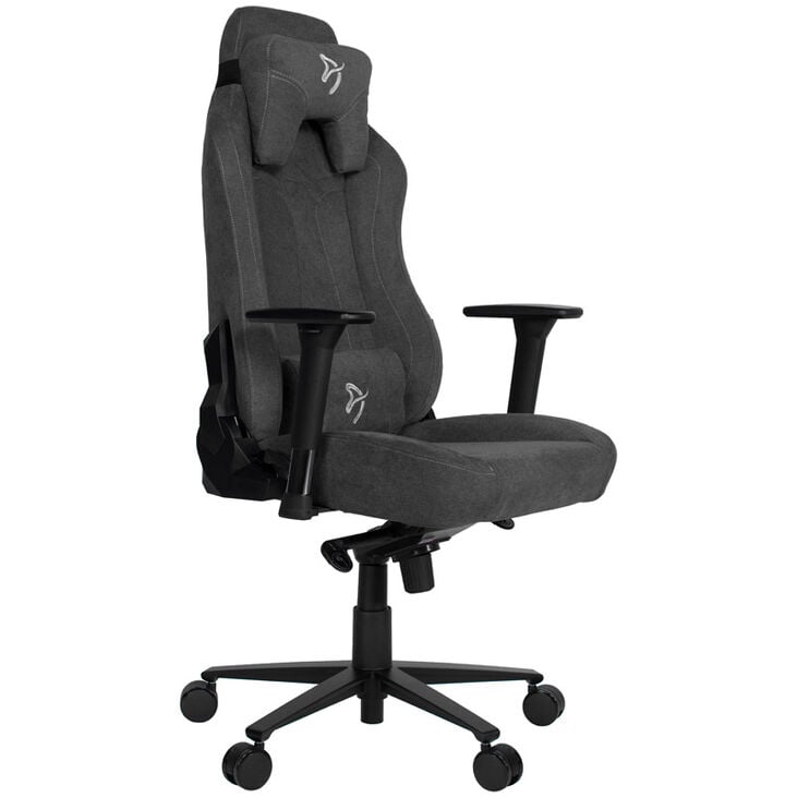 Arozzi Vernazza Gaming Chair, Upholstered Fabric - Dark Grey image number 0