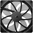 Corsair RS ARGB PWM L&uuml;fter - 140 mm, schwarz image number null