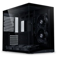 Lian Li O11 Dynamic Mini V2 Flow PC-Geh&auml;use, Mini-Geh&auml;use, ATX, Tempered Glass - inklusive 5x 120-mm-L&uuml;fter, schwarz
